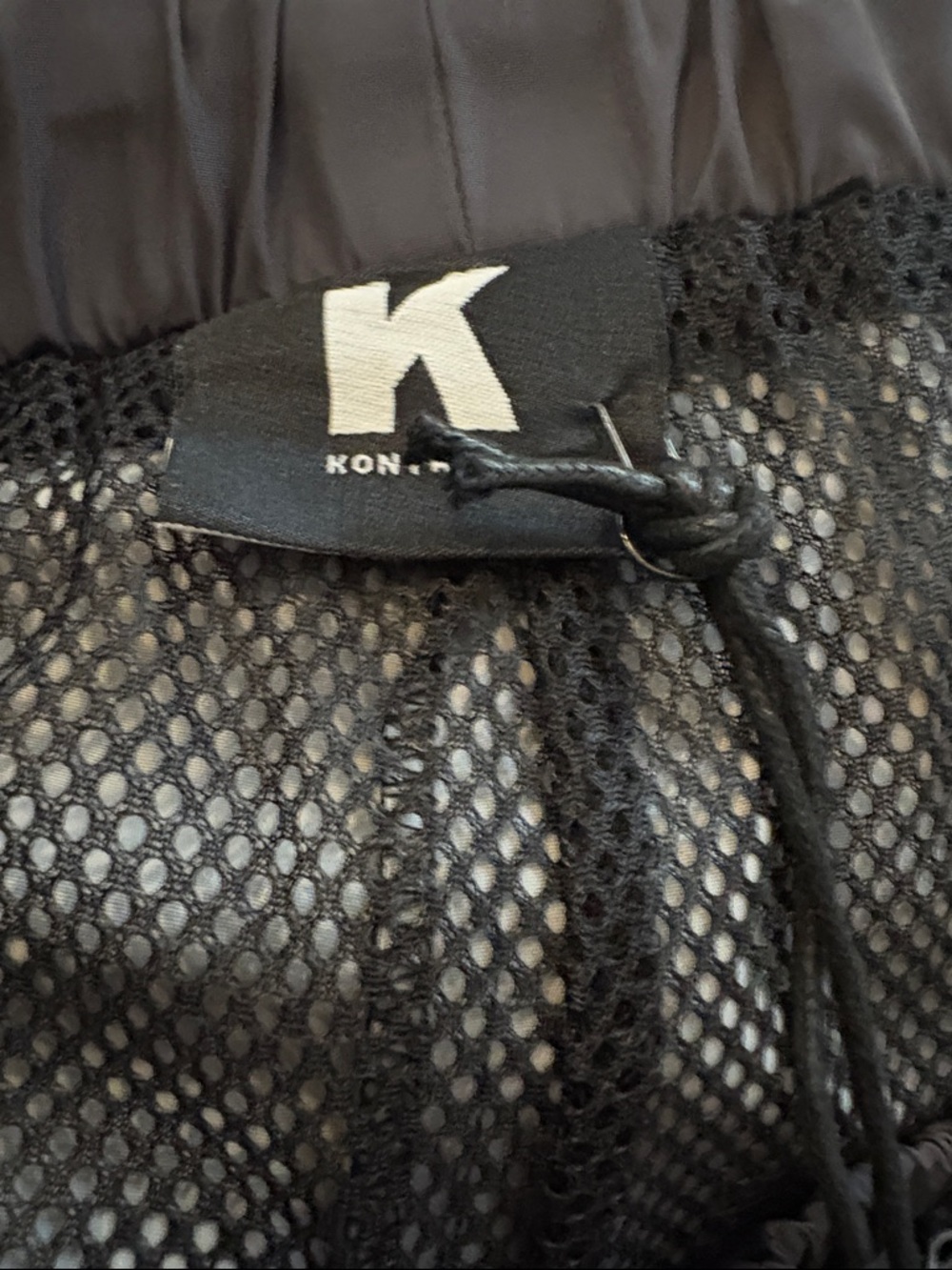 Kappa kontrol Charcoal Gray Joggers with Reflective Logo - Picture 10 of 11
